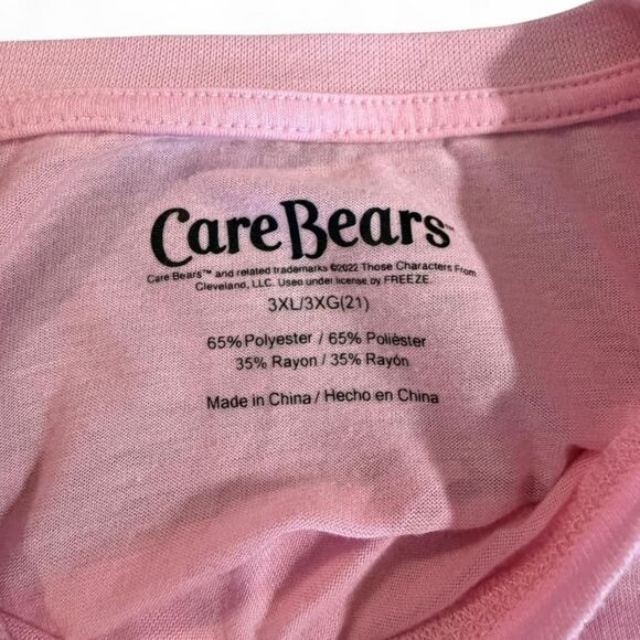 Care-bears Women's Pink T-shirt - Picture 3 of 6